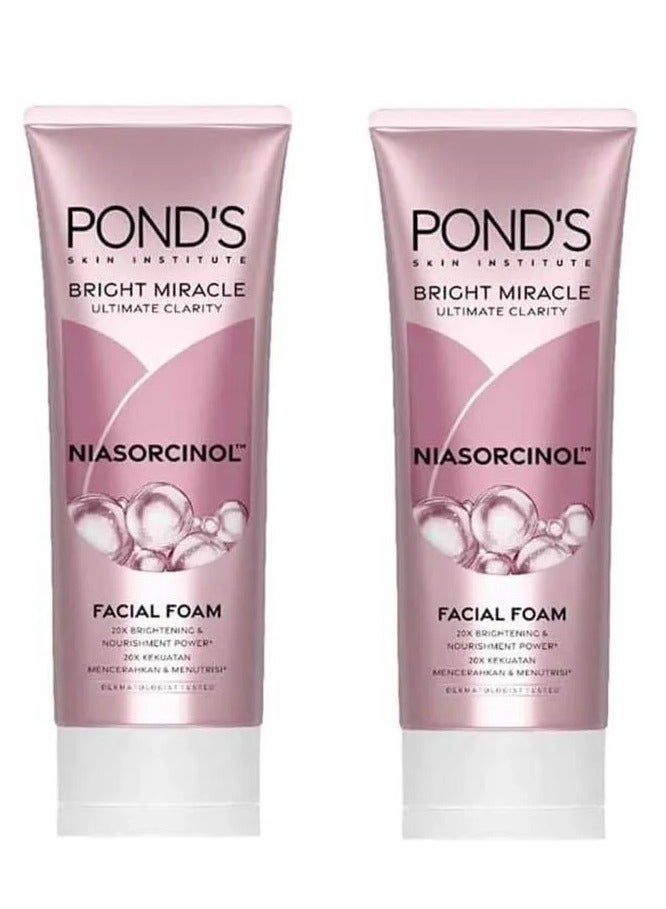 بوندز قطعتين من  برايت ميراكل سيروم رغوة للوجه - 100 جم - Image 1